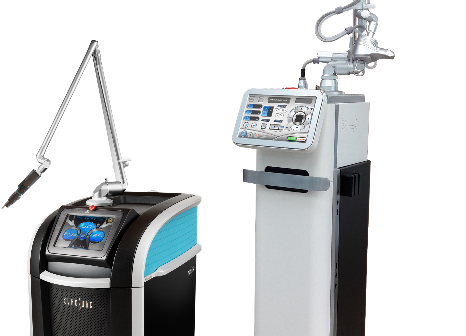 フラクショナルレーザー治療で、お肌の凹凸を改善